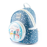 Mochila loungefly disney minnie y mickey muecos de nieve